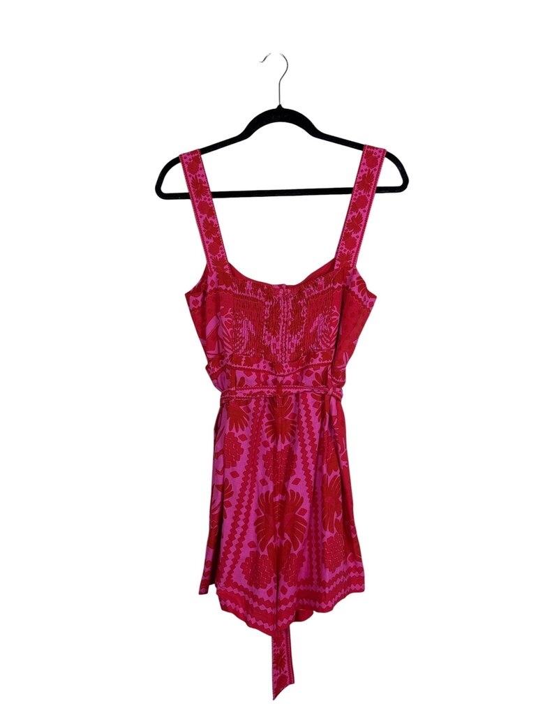 FARM RIO BELTED ROMPER