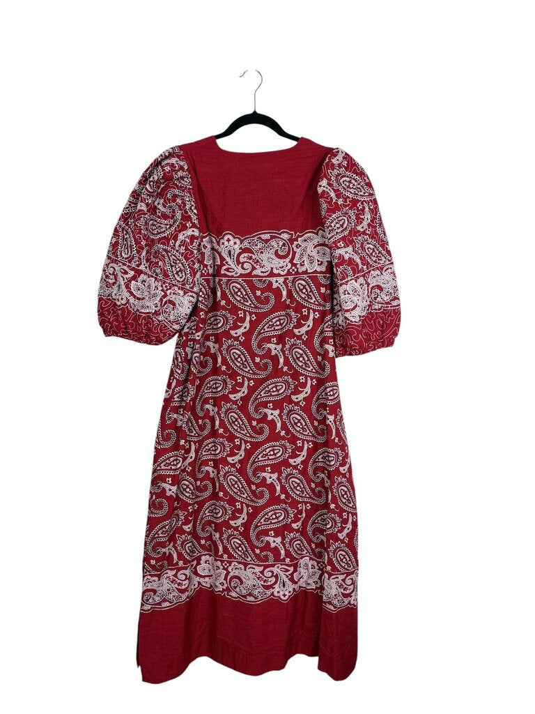 SEA NEW YORK HANDKERCHIEF MIDI DRESS