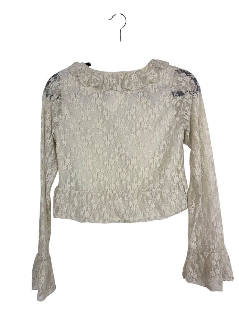 AMERICAN EAGLE LACE CROP TOP