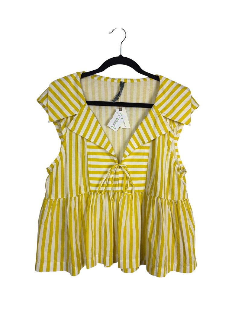 ANTHROPOLOGIE STRIPE BLOUSE