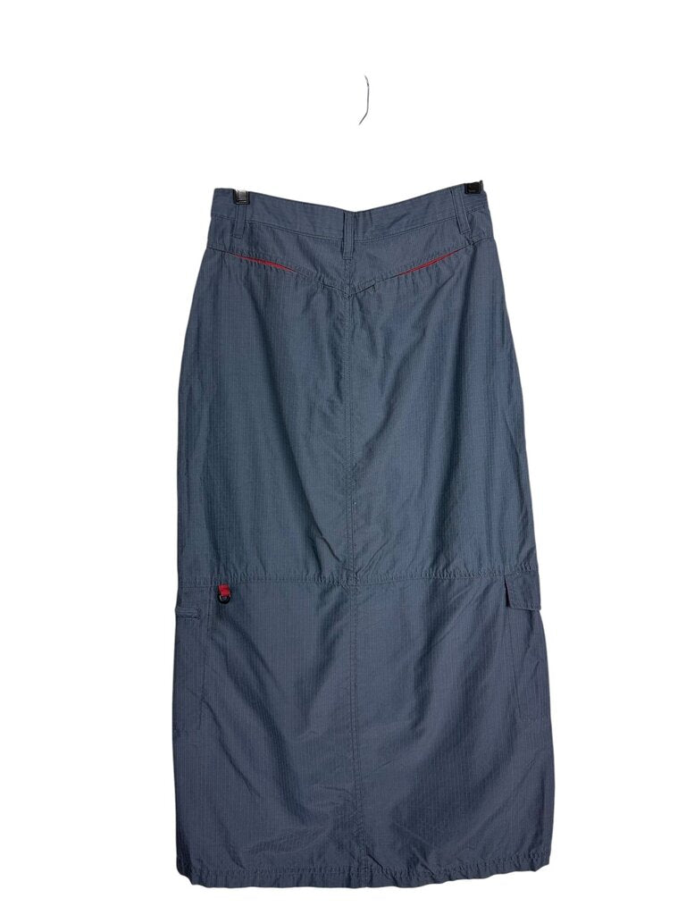 XHILARATION NYLON CARGO MAXI SKIRT