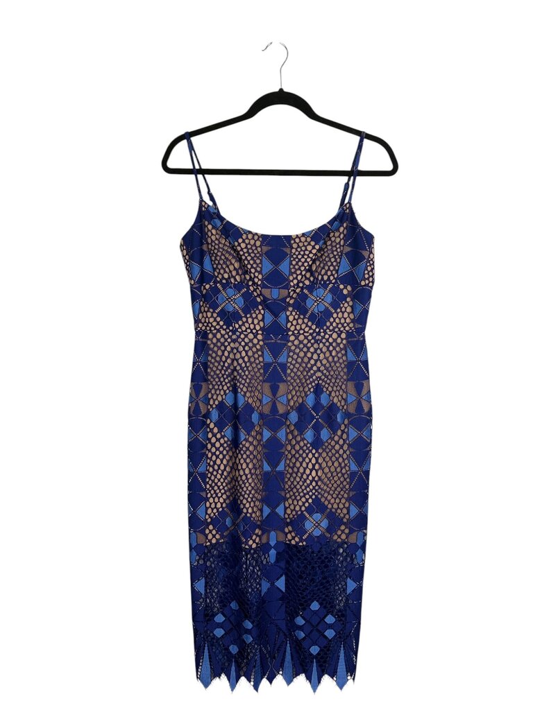 BCBG MAXAZRIA LACE MIDI DRESS