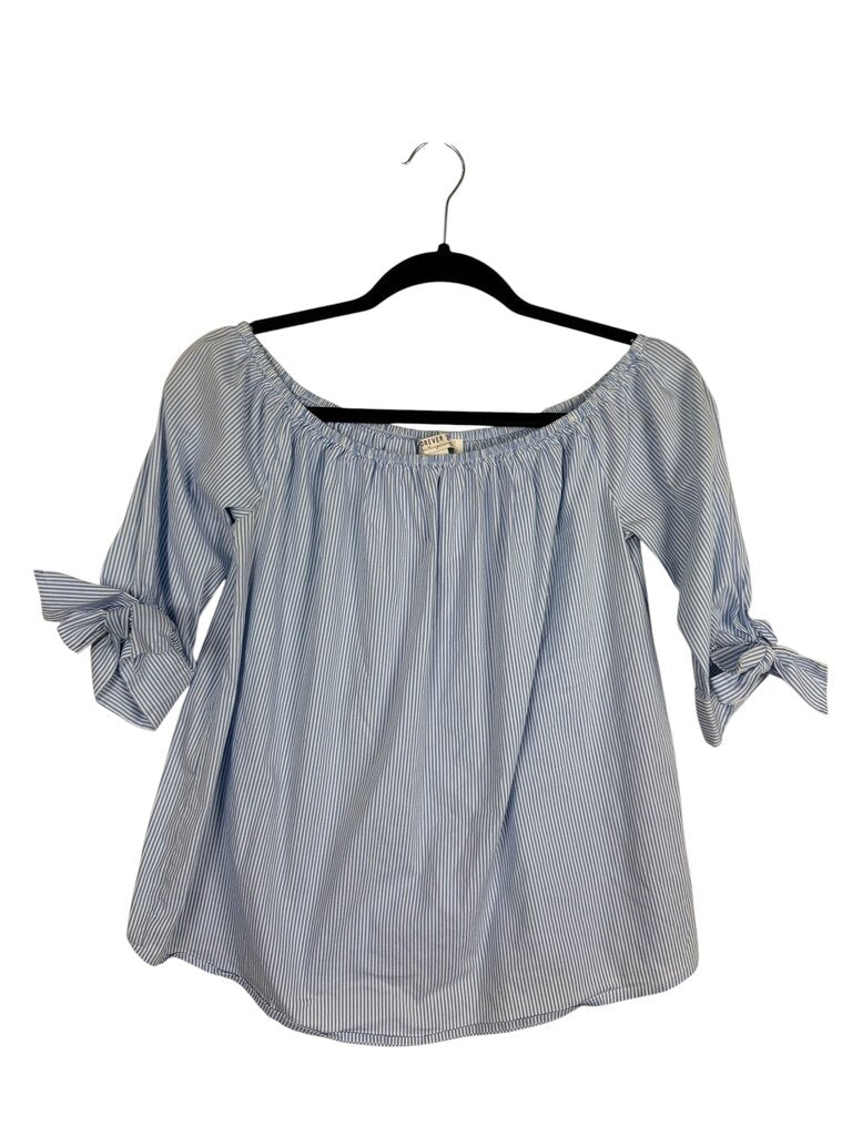 FOREVER 21 STRIPED TOP