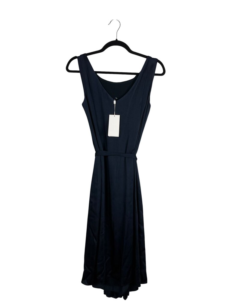 BOSS HUGO BOSS PLEATED SILK DRESS
