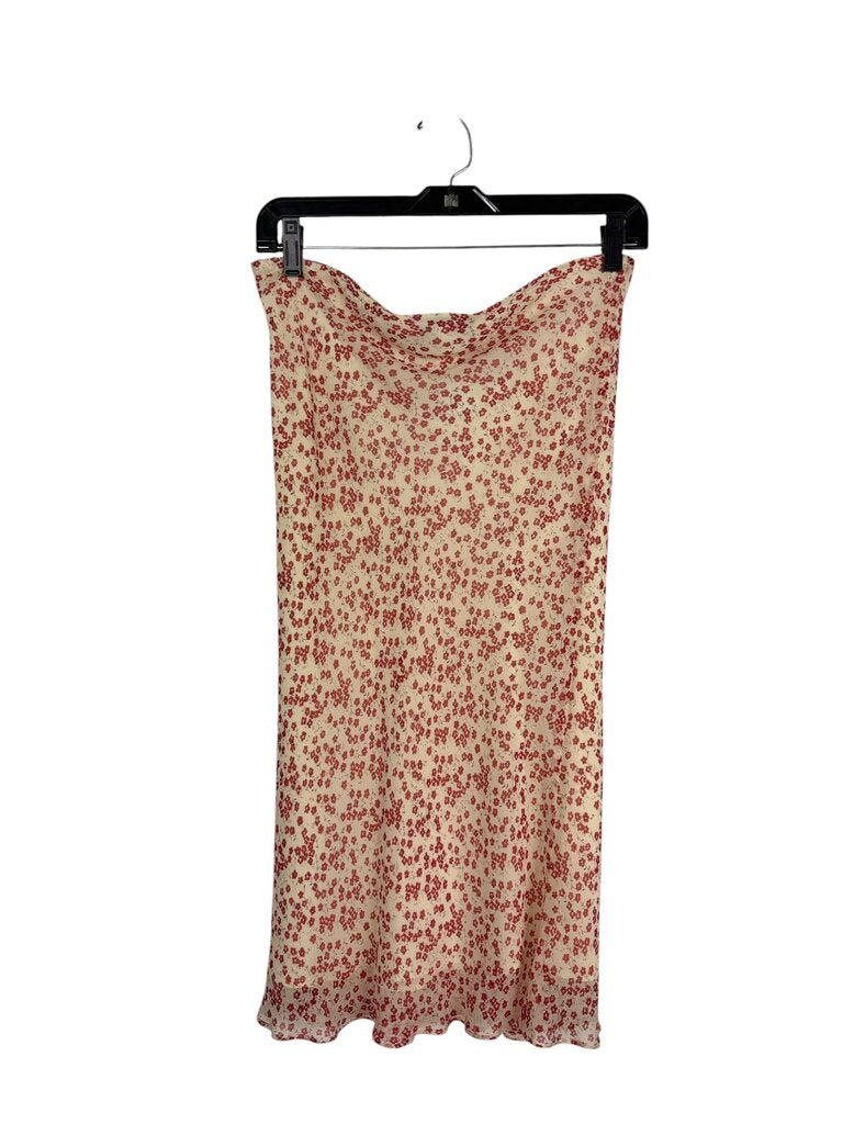 ALICE & TRIXIE FLORAL SILK SKIRT
