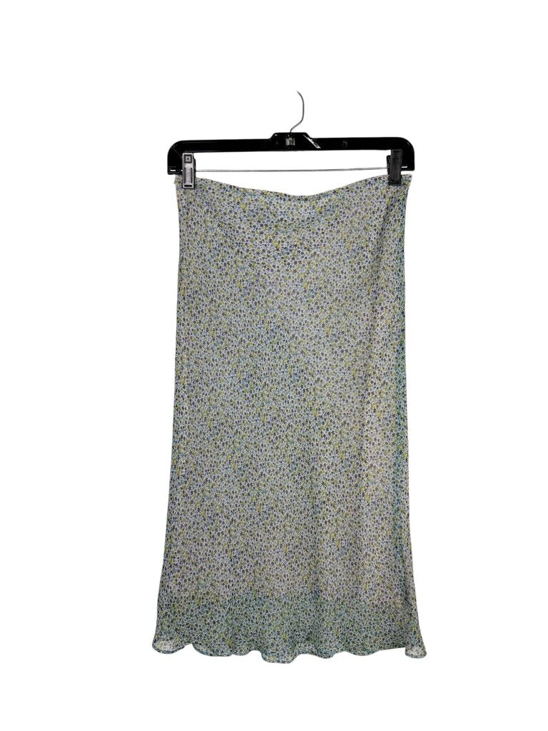 ALICE & TRIXIE SILK FLORAL SKIRT