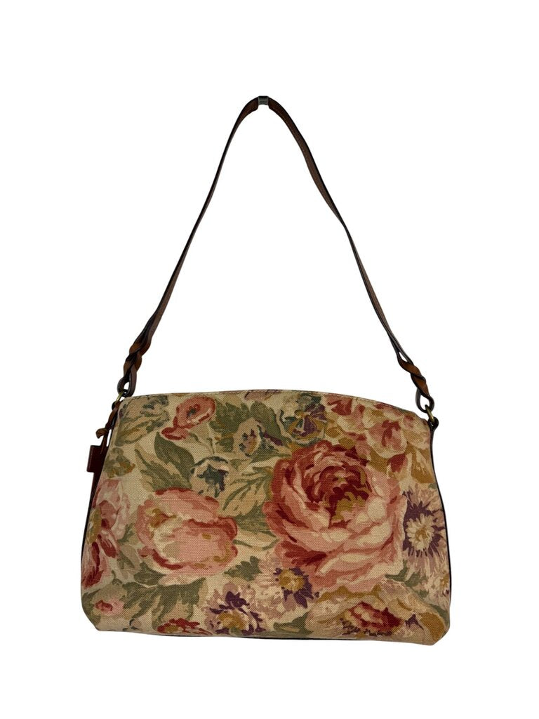 FOSSIL FLORAL TAPESTRY SHOULDER BAG