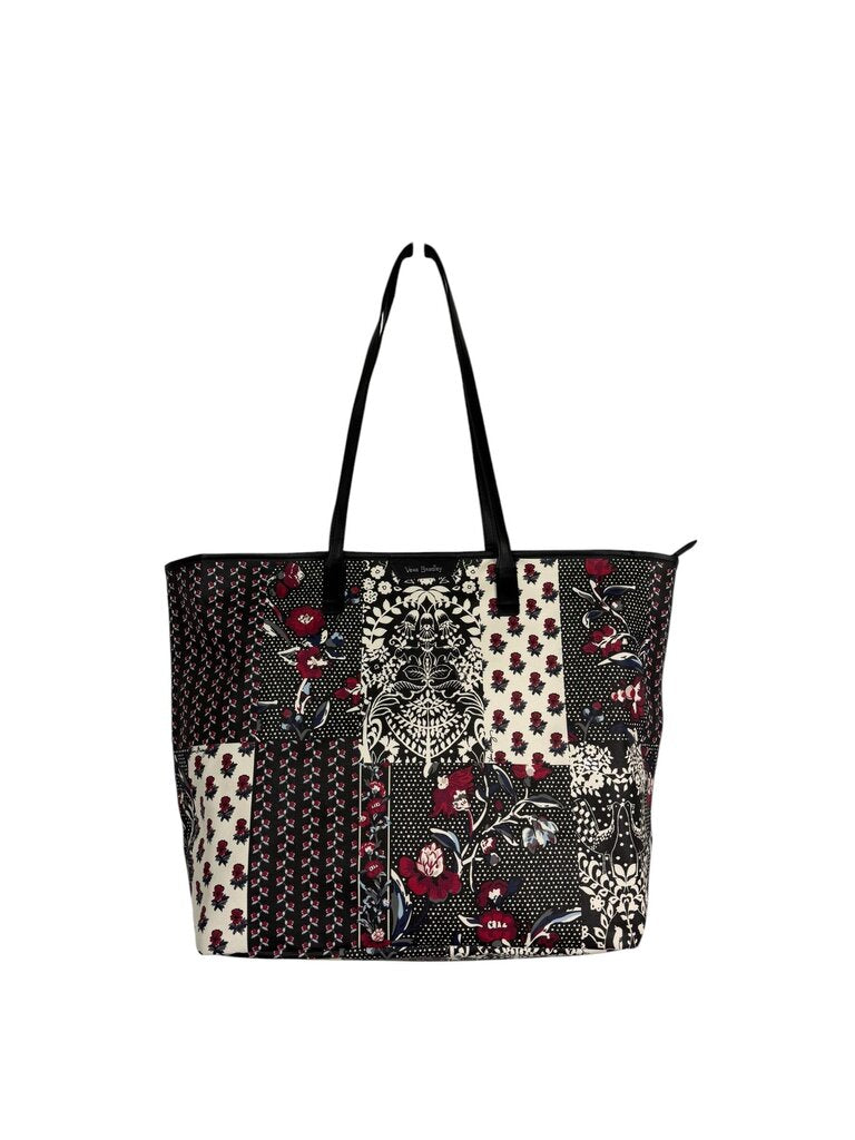VERA BRADLEY LARGE PATCHWORK TOTE