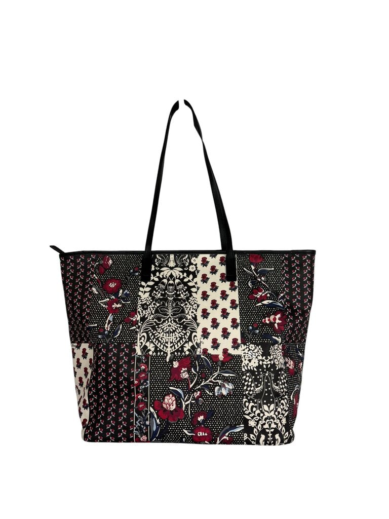 VERA BRADLEY LARGE PATCHWORK TOTE