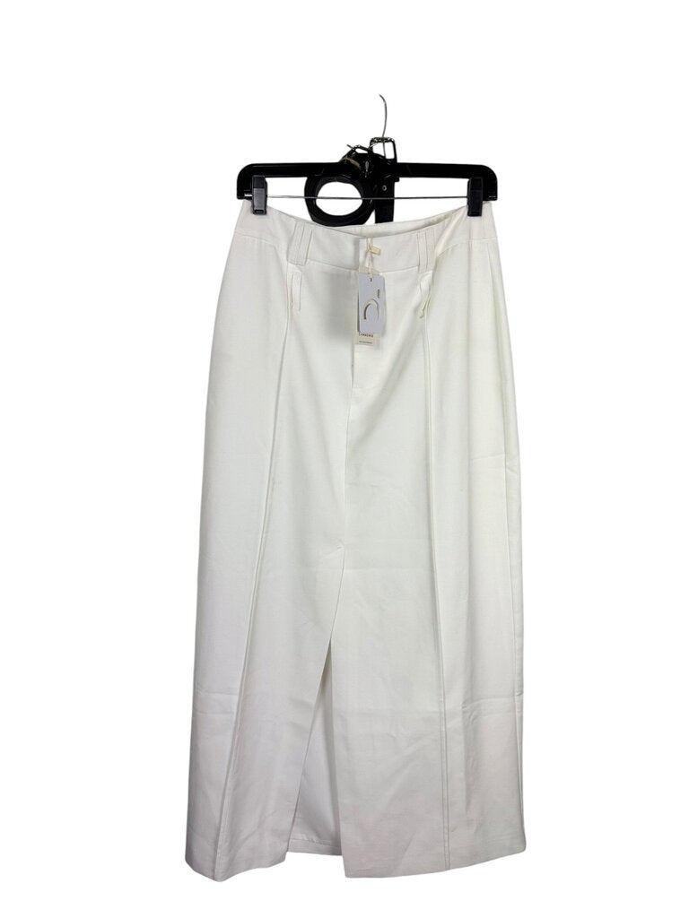 COMMENSE DOUBLE BELTED MAXI SKIRT