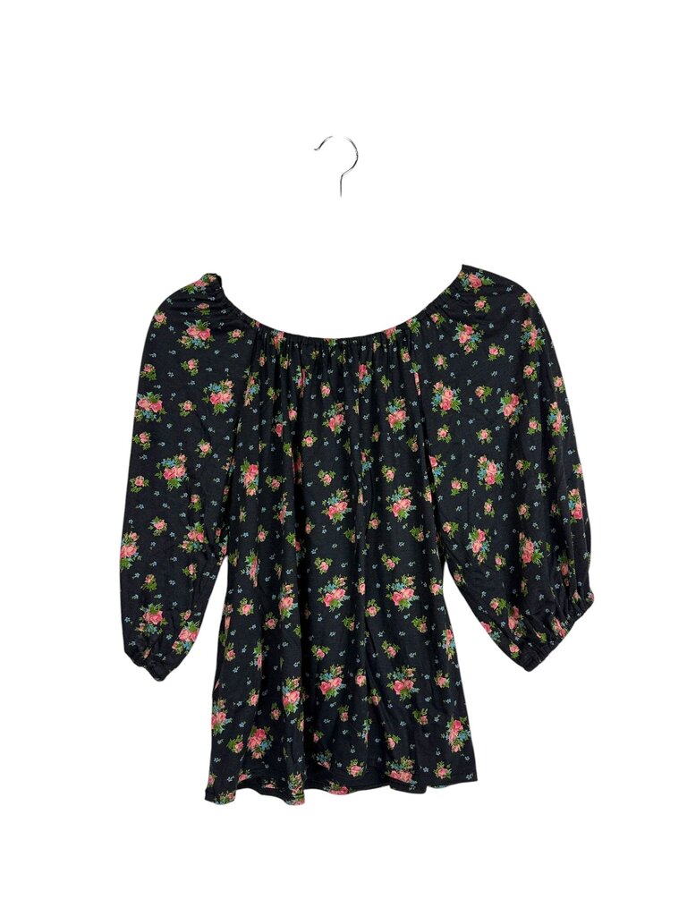 SAKS FIFTH AVENUE FLORAL SMOCK