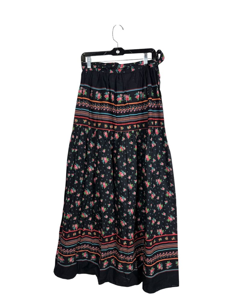 UNION MADE COTTON FLORAL MAXI SKIRT