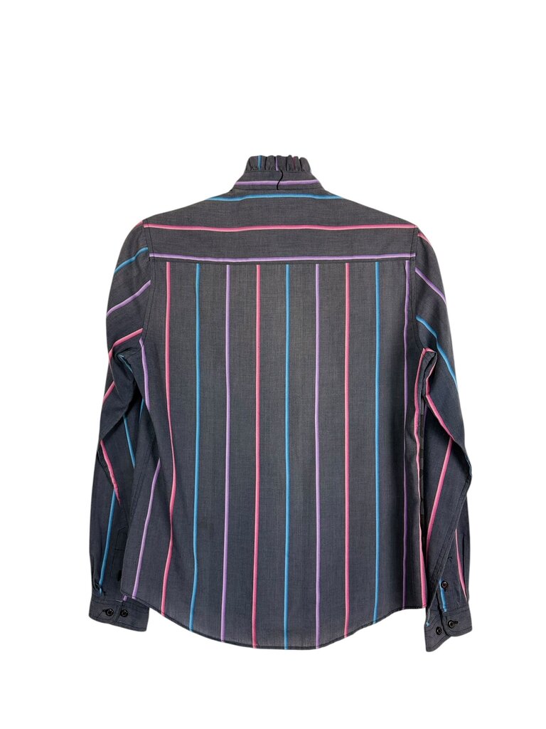 DIANE VON FURSTENBURG STRIPED BUTTON DOWN
