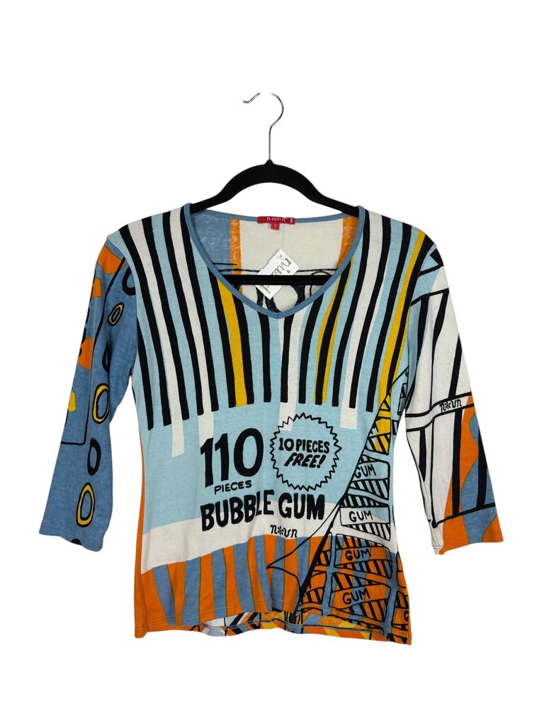 NOUN PARIS BUBBLE GUM GRAPHIC TOP