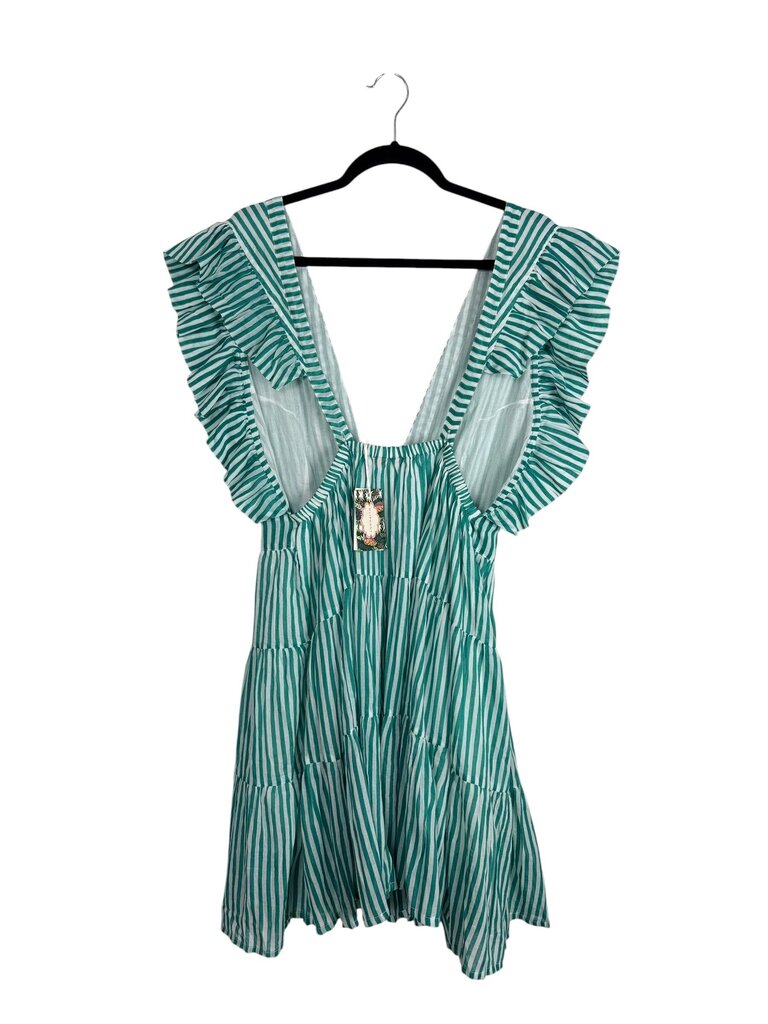 OLIPHANT TIERED RUFFLE DRESS