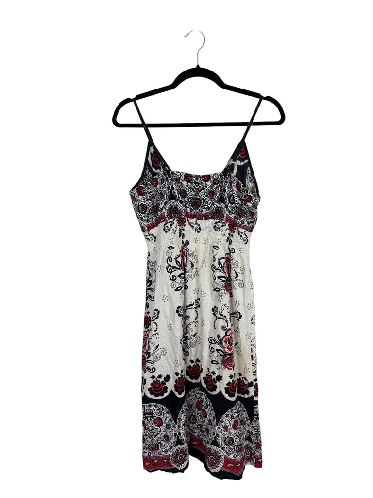 CUTE OPTIONS ROSE PRINT DRESS
