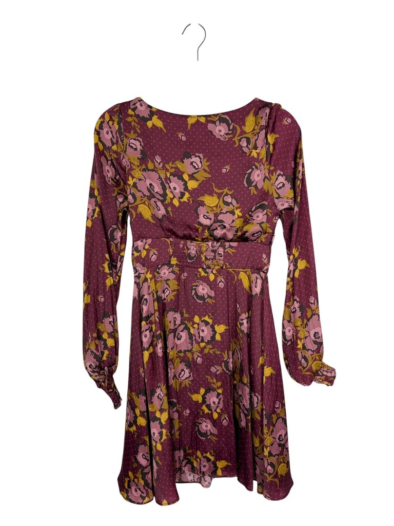 FREE PEOPLE POLKA DOT & ROSES DRESS