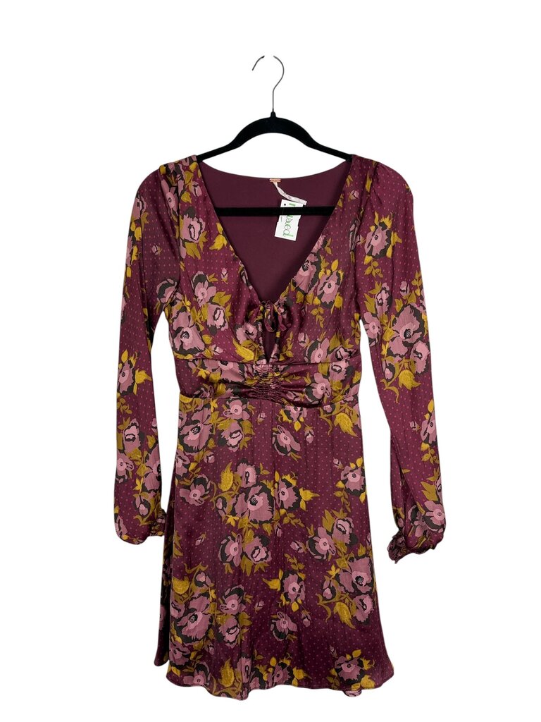 FREE PEOPLE POLKA DOT & ROSES DRESS