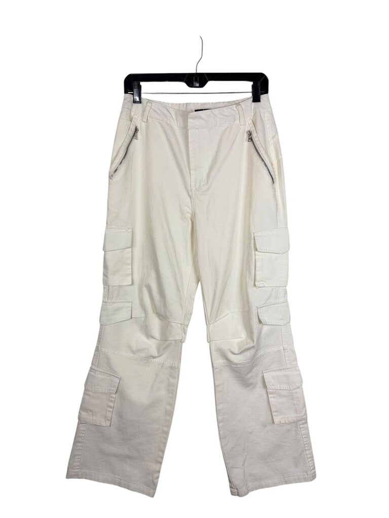 FOREVER 21 FLARE CARGO PANTS