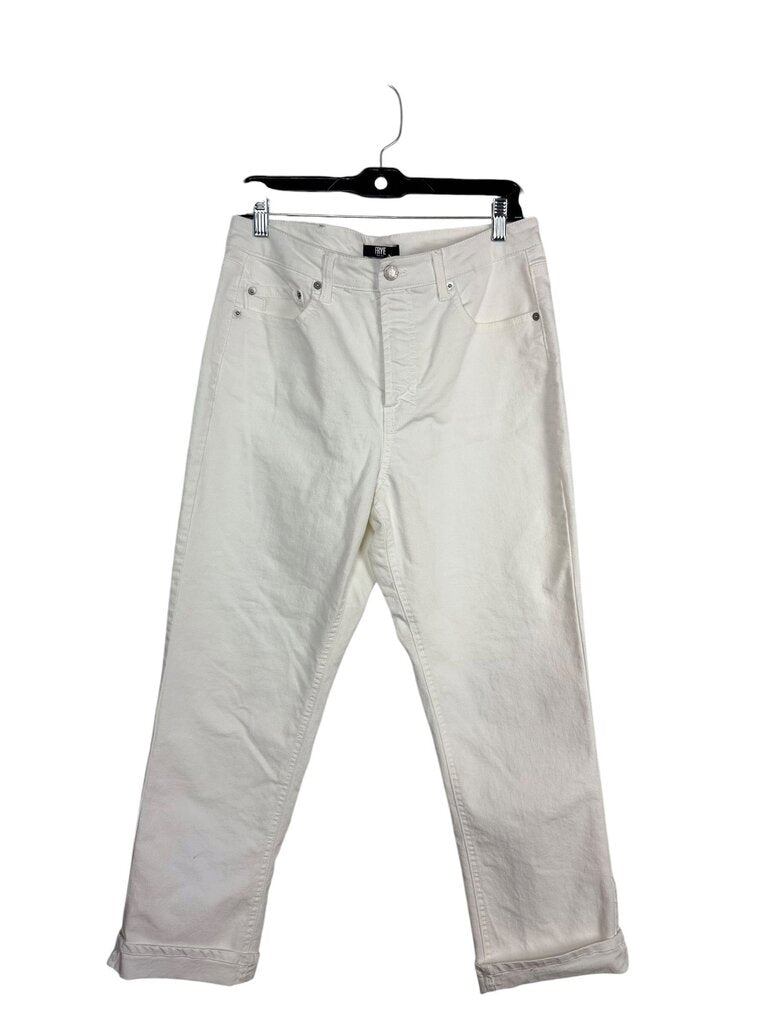 FRYE HIGH RISE STRAIGHT LEG JEANS