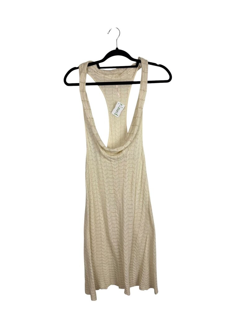 FREE PEOPLE SHEER KNIT DRESS