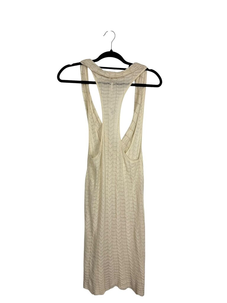 FREE PEOPLE SHEER KNIT DRESS