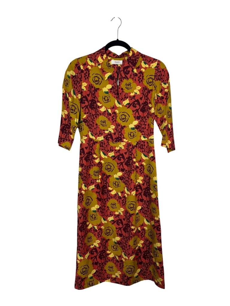 TOAST ROSE PRINTED MIDI DRESS