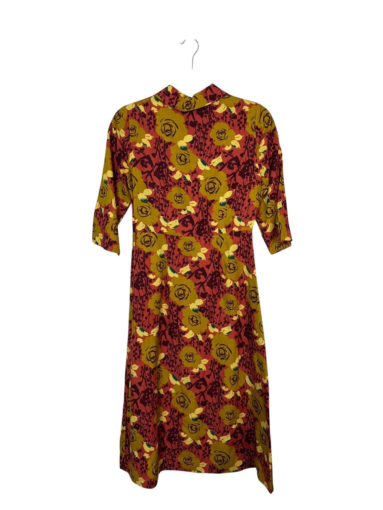TOAST ROSE PRINTED MIDI DRESS