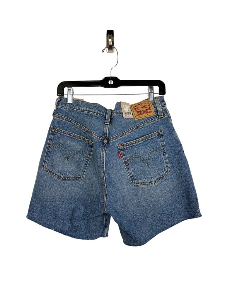 LEVI'S 501 MID THIGH DENIM SHORTS
