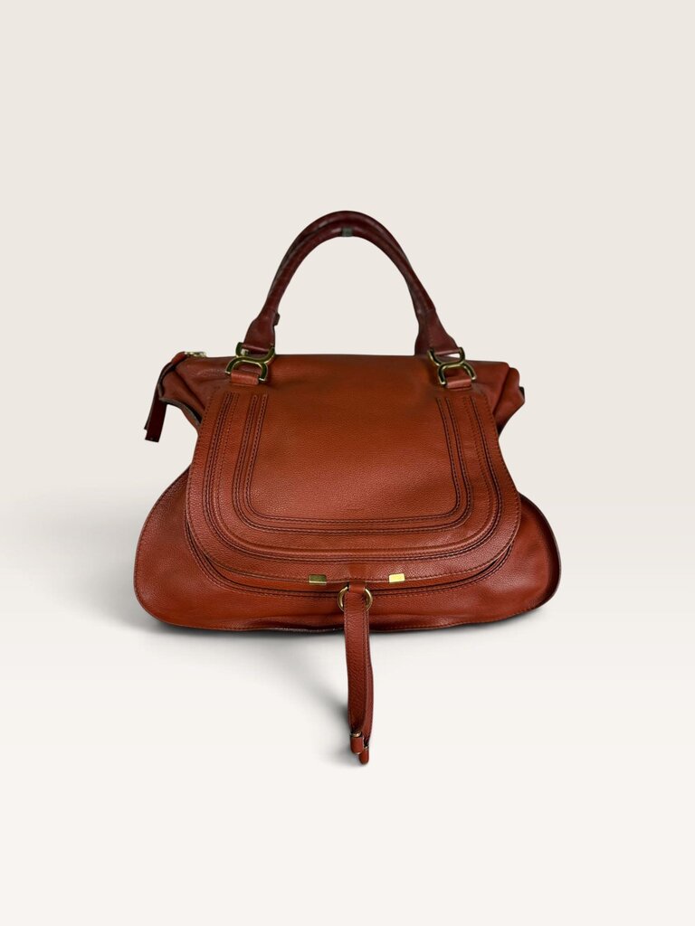 CHLOE MARCIE LEATHER SATCHEL