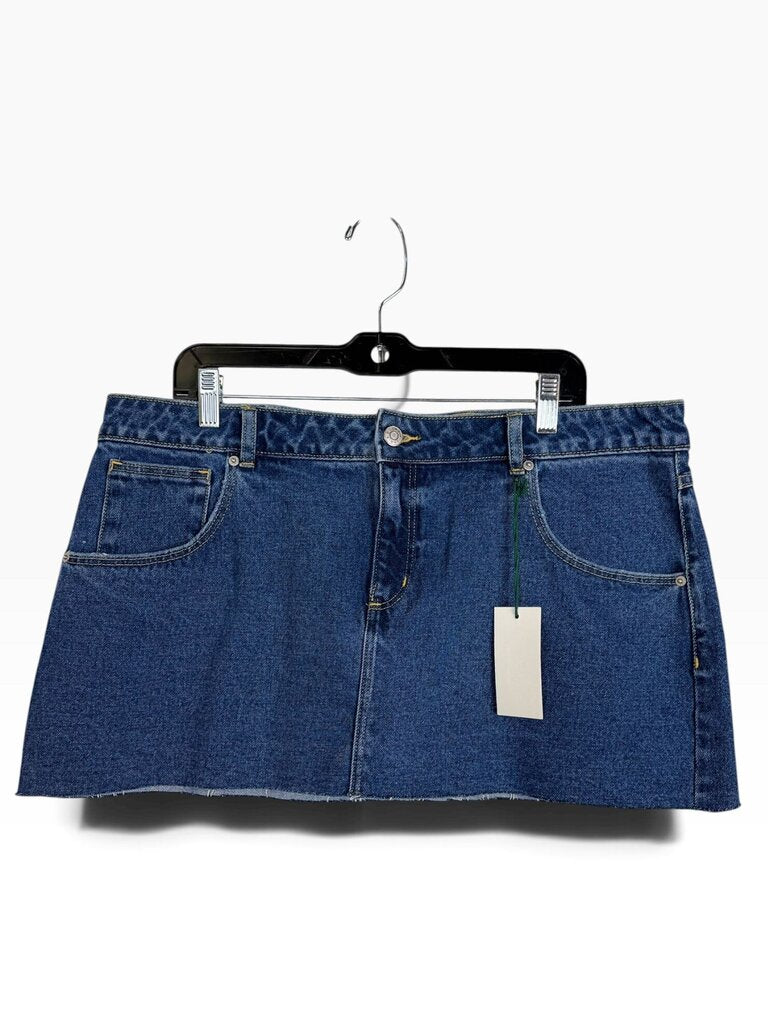 DAIRY BOY DENIM MINI SKIRT