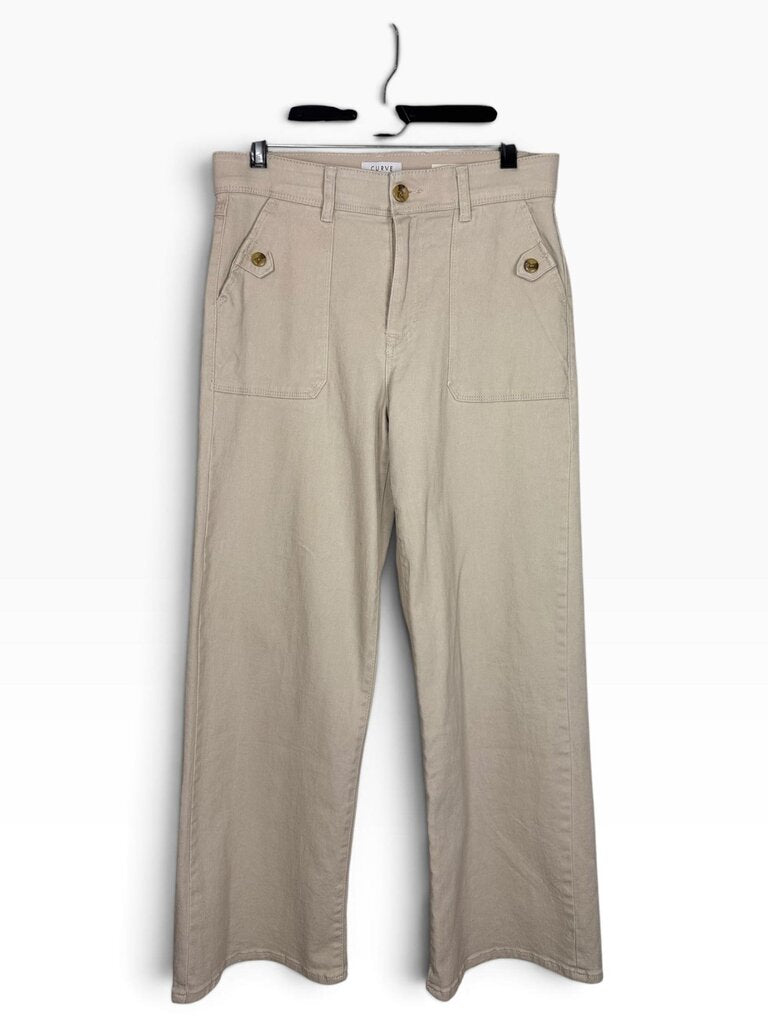 CURVE APPEAL HIGH RISE WIDE LEG PANTS