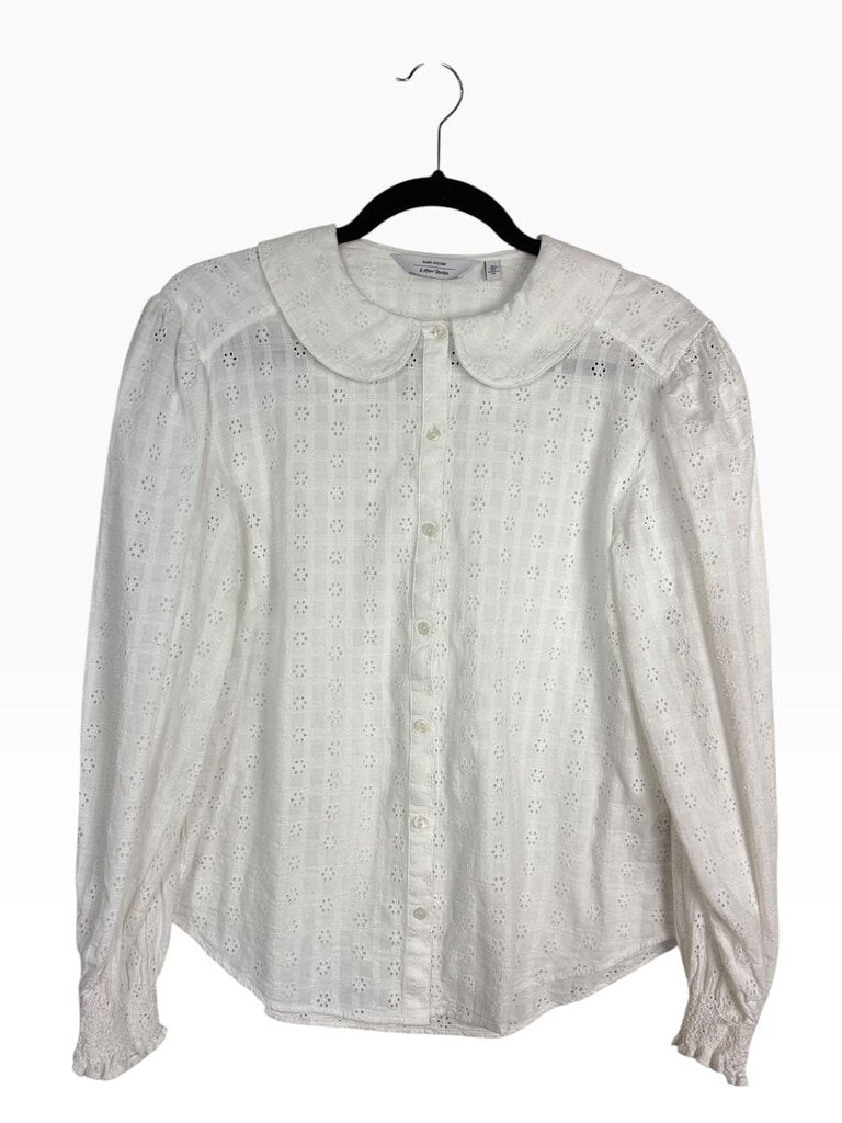 & OTHER STORIES EYELET BUTTON DOWN