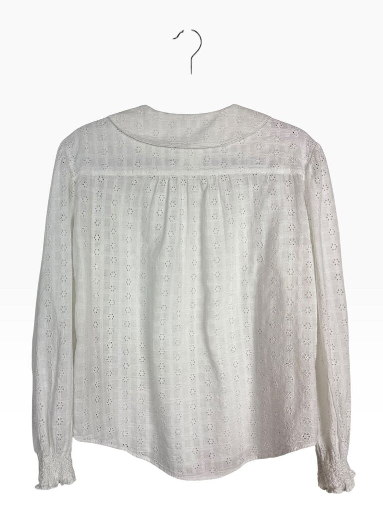 & OTHER STORIES EYELET BUTTON DOWN