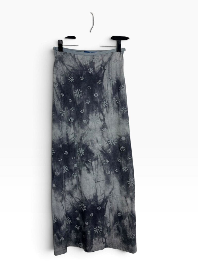 FREE SOUL FEMALE FLORAL CUT OUT MAXI SKIRT