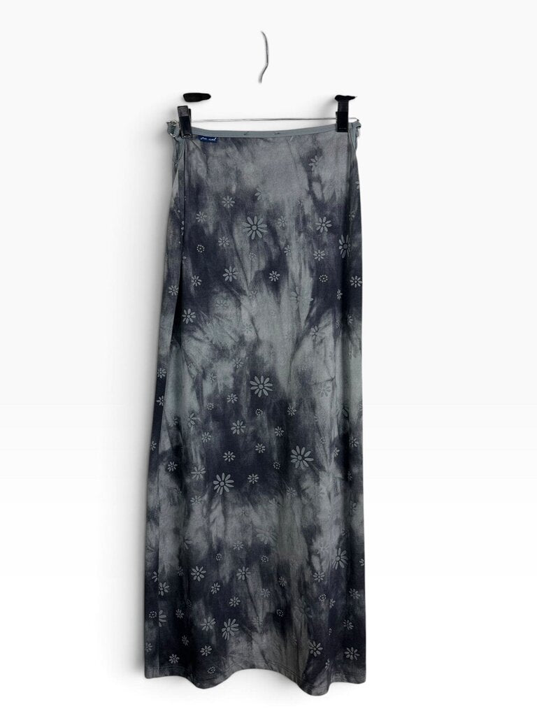FREE SOUL FEMALE FLORAL CUT OUT MAXI SKIRT