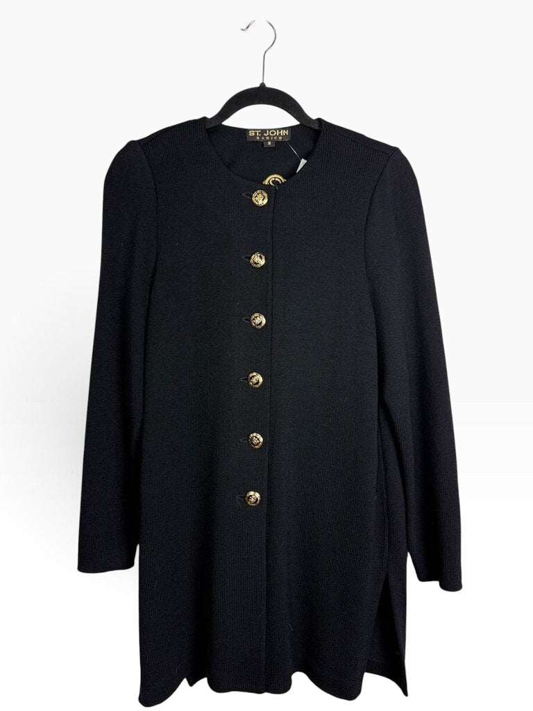 ST JOHN LONG KNIT JACKET