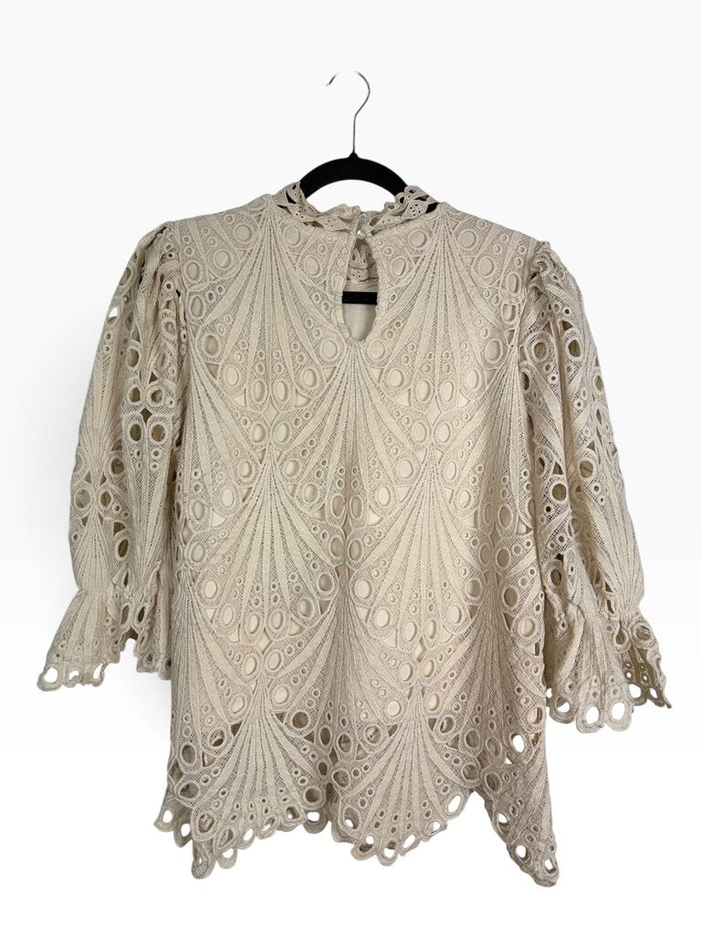 PINKISH CROCHET BLOUSE