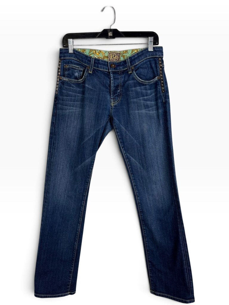 RICH & SKINNY STUDDED JEANS