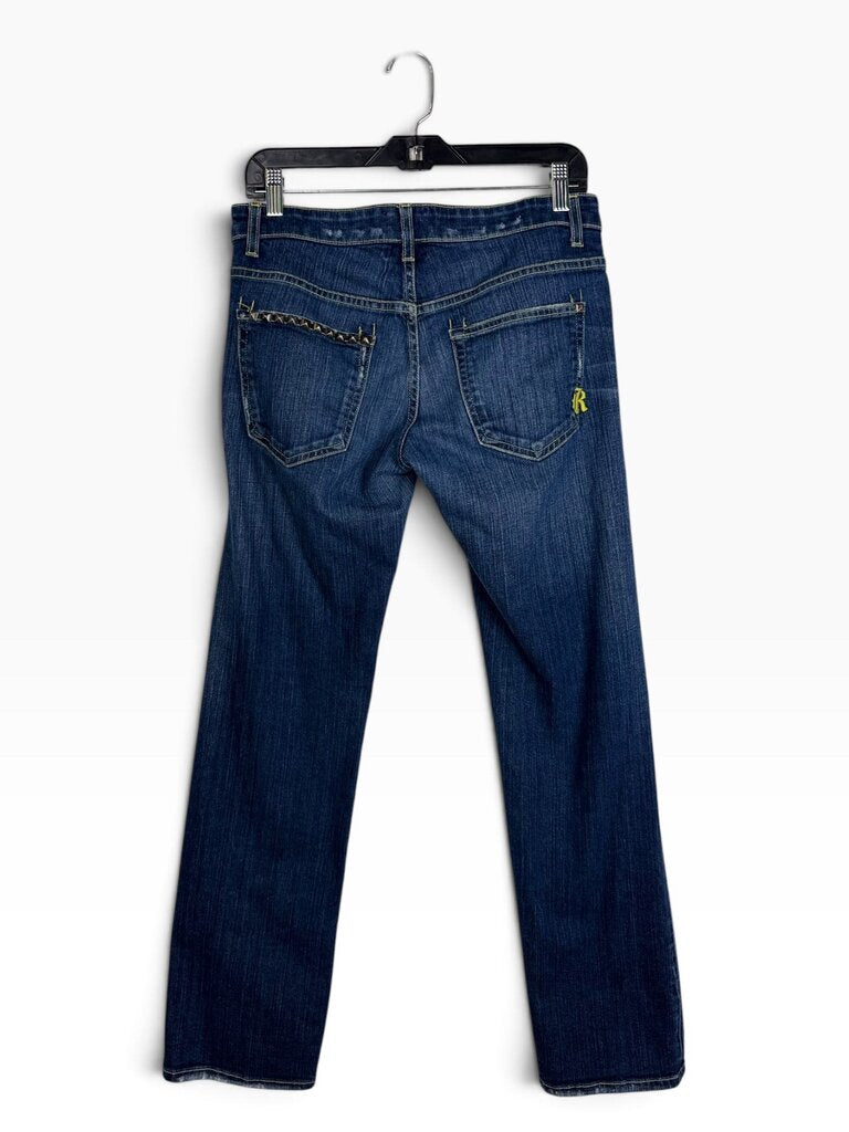 RICH & SKINNY STUDDED JEANS