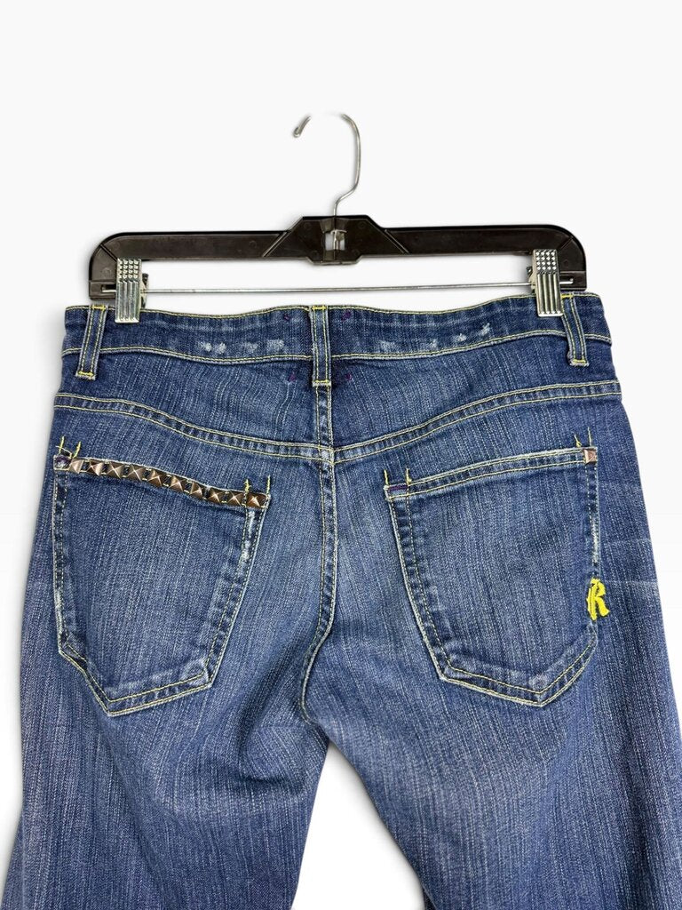 RICH & SKINNY STUDDED JEANS
