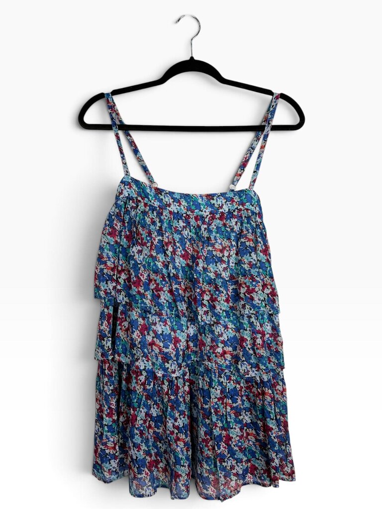FP ONE TIERED FLORAL MINI DRESS