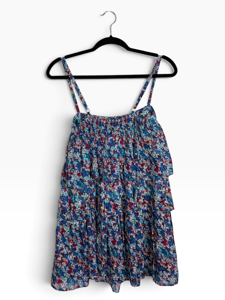 FP ONE TIERED FLORAL MINI DRESS