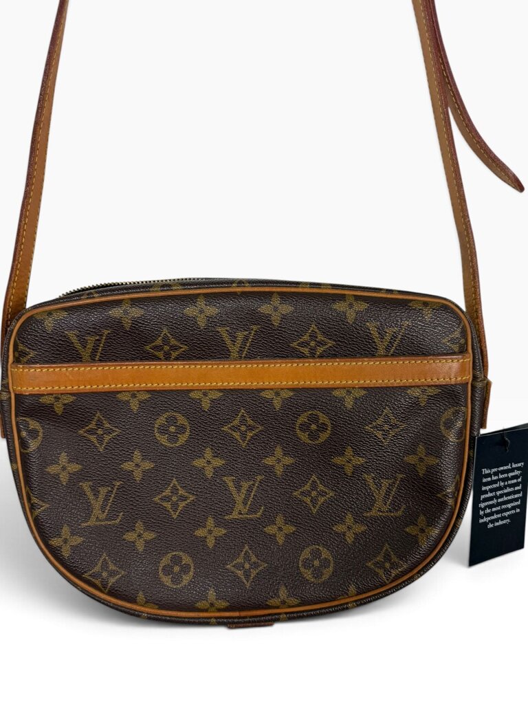 AUTHENTIC LOUIS VUITTON JEUNE FILLE MM LEATHER CROSSBODY