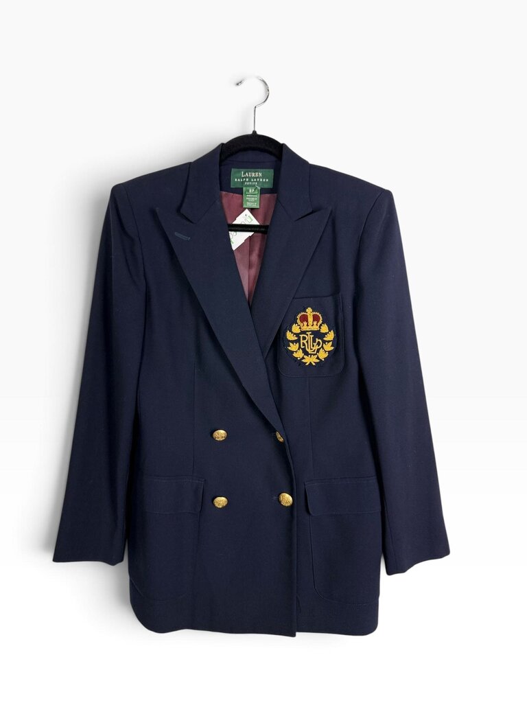 LAUREN RALPH LAUREN DOUBLE BREASTED BLAZER