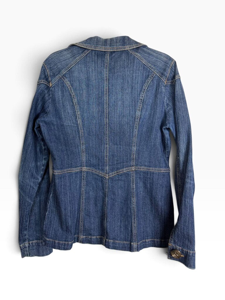 CABI DOUBLE BREASTED DENIM JACKET