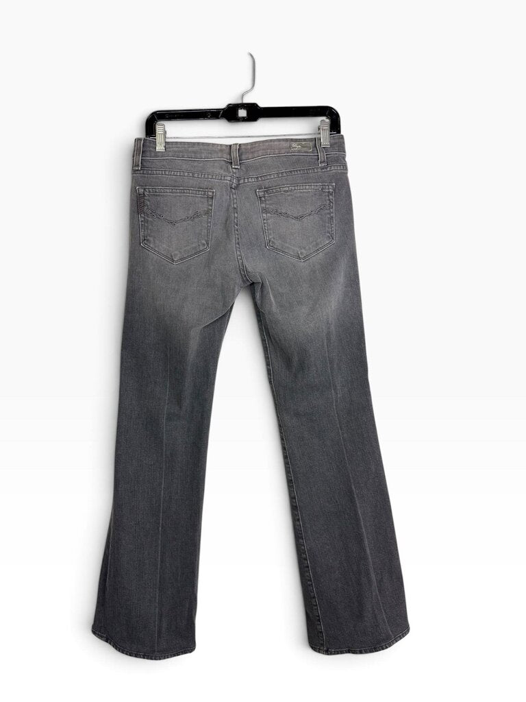 PAIGE LOW RISE STRAIGHT LEG JEANS