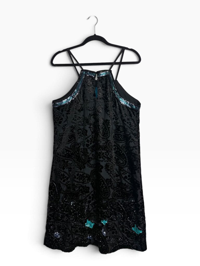 MOULINETTE SOEURS VELVET & SIMMER PAISLEY DRESS