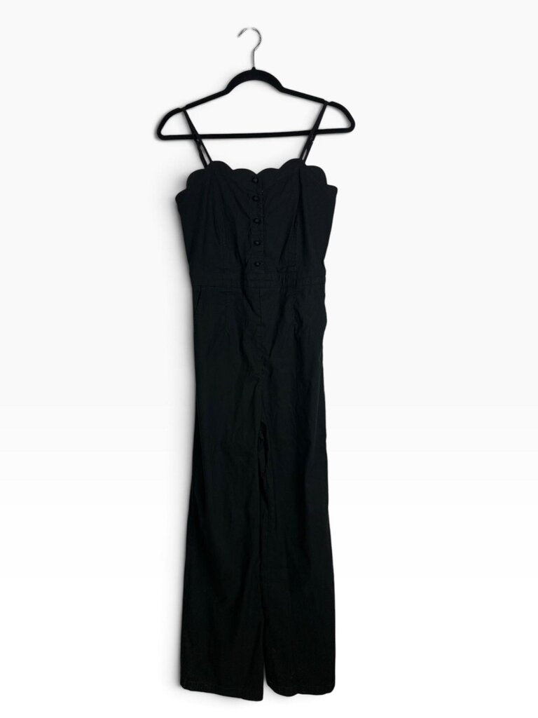 MAEVE SCALLOP TRIM JUMPSUIT