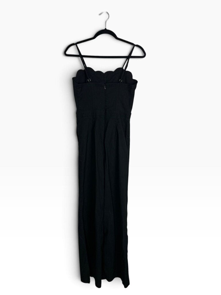 MAEVE SCALLOP TRIM JUMPSUIT